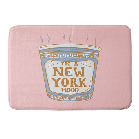 Sagepizza NEW YORK MOOD Memory Foam Bath Mat