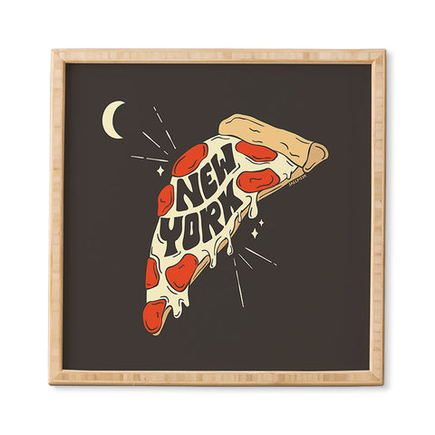 Sagepizza New York Slice Framed Wall Art