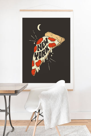Sagepizza New York Slice Art Print And Hanger