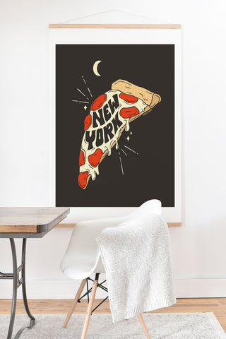 Sagepizza New York Slice Art Print And Hanger
