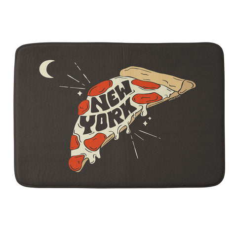 Sagepizza New York Slice Memory Foam Bath Mat