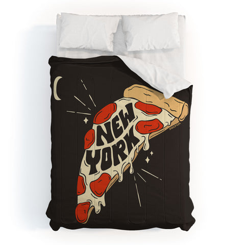 Sagepizza New York Slice Comforter