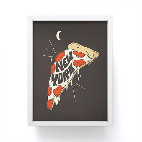 Sagepizza New York Slice Framed Mini Art Print