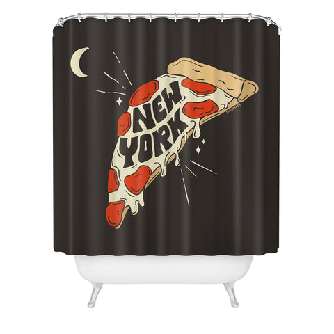 Sagepizza New York Slice Shower Curtain