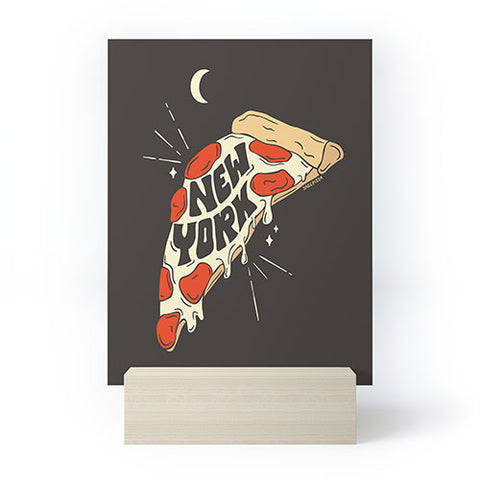 Sagepizza New York Slice Mini Art Print