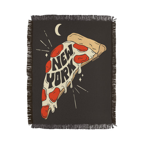 Sagepizza New York Slice Throw Blanket