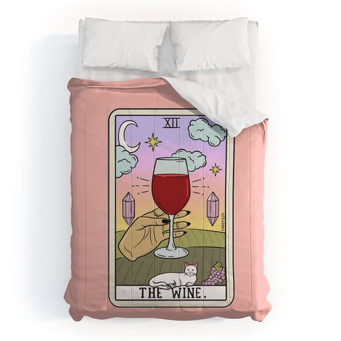 Sagepizza WINE READING LIGHT Comforter