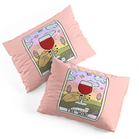 Sagepizza WINE READING LIGHT Pillow Shams