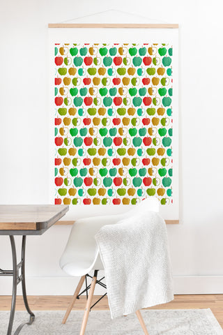 Sam Osborne Bold Apples Art Print And Hanger