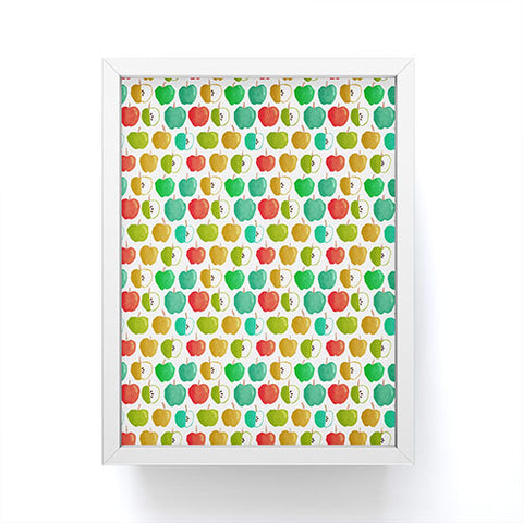 Sam Osborne Bold Apples Framed Mini Art Print