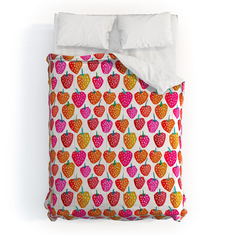 Sam Osborne Bold Strawberries Comforter