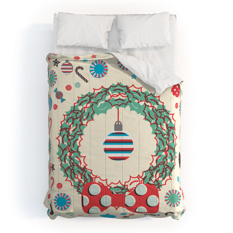 Sam Osborne Christmas Wreath Comforter