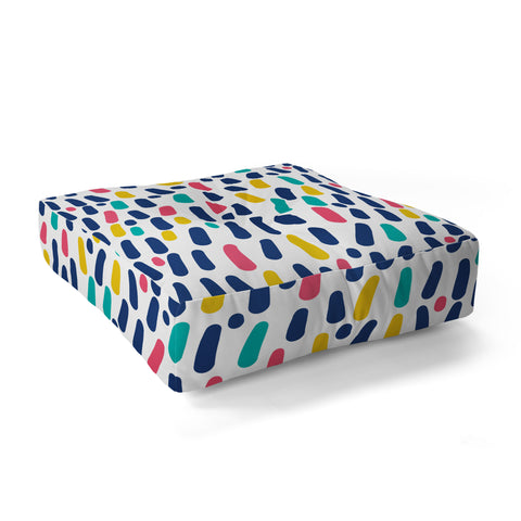 Sam Osborne Dots and Dashes Floor Pillow Square