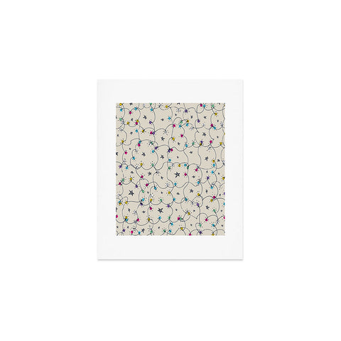 Sam Osborne Fairy Lights Art Print