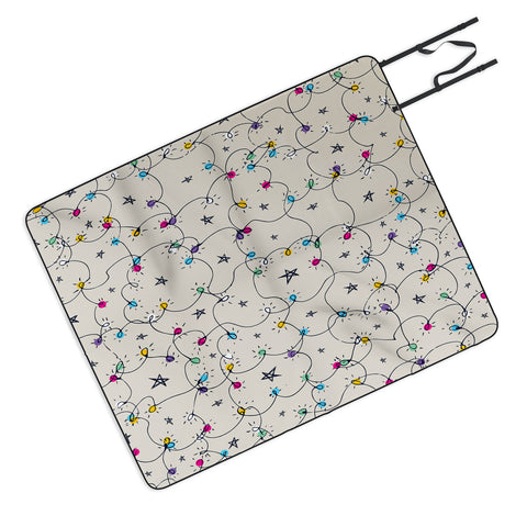 Sam Osborne Fairy Lights Picnic Blanket