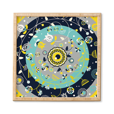 Sam Osborne Floral Target Framed Wall Art