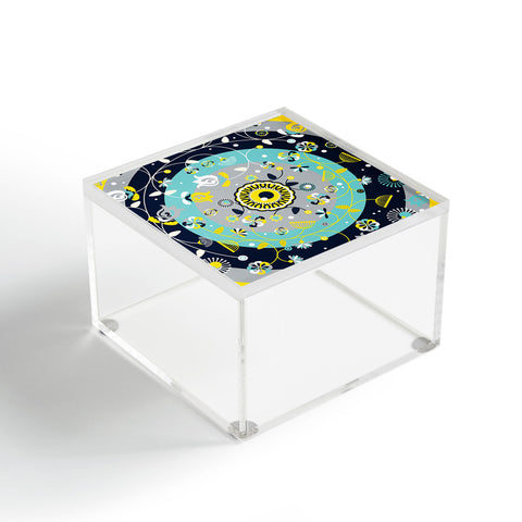 Sam Osborne Floral Target Acrylic Box