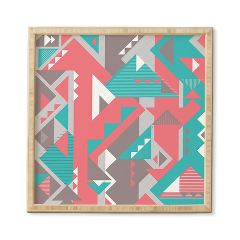 Sam Osborne Folded Angles Framed Wall Art