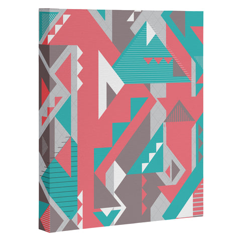 Sam Osborne Folded Angles Art Canvas