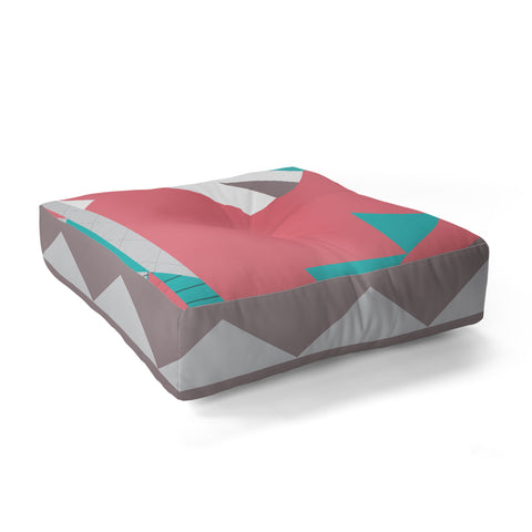 Sam Osborne Folded Angles Floor Pillow Square