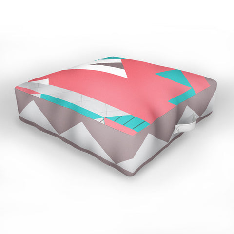 Sam Osborne Folded Angles Outdoor Floor Cushion