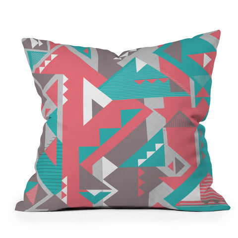Sam Osborne Folded Angles Throw Pillow