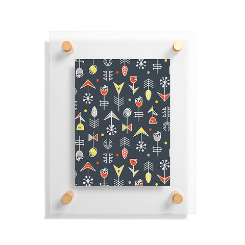 Sam Osborne Graphic Garden Floating Acrylic Print