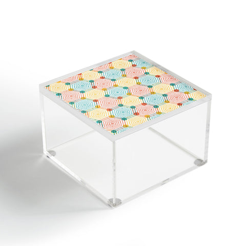 Sam Osborne Hexagon Weave Acrylic Box