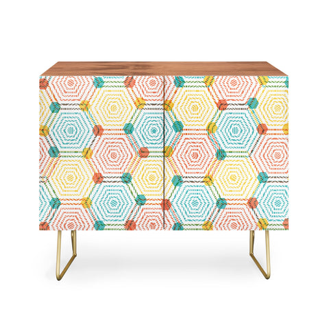 Sam Osborne Hexagon Weave Credenza