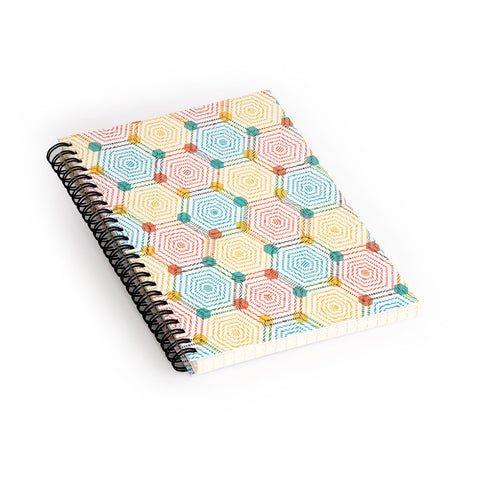 Sam Osborne Hexagon Weave Spiral Notebook
