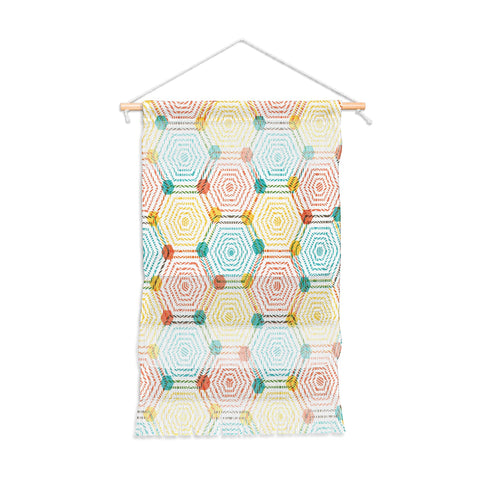 Sam Osborne Hexagon Weave Wall Hanging Portrait