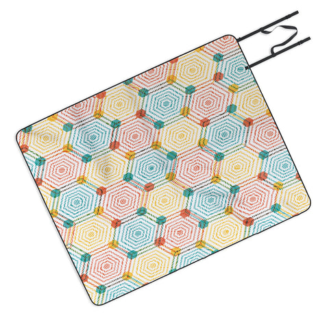 Sam Osborne Hexagon Weave Picnic Blanket
