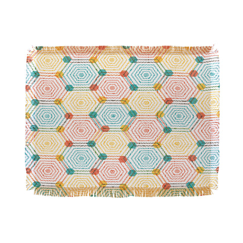 Sam Osborne Hexagon Weave Throw Blanket