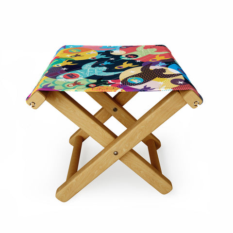 Sam Osborne Invasion Fleet Folding Stool