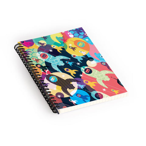 Sam Osborne Invasion Fleet Spiral Notebook