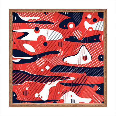 Sam Osborne Moonscape Rust Square Tray