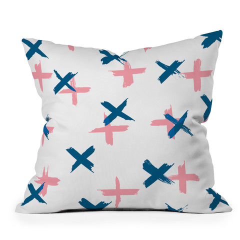 Sam Osborne Plus Times Throw Pillow