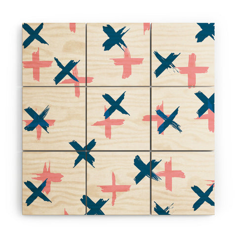 Sam Osborne Plus Times Wood Wall Mural