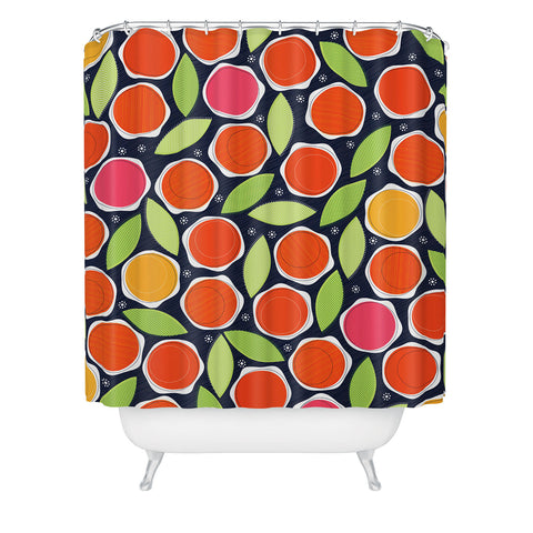 Sam Osborne Simple Blooms Shower Curtain
