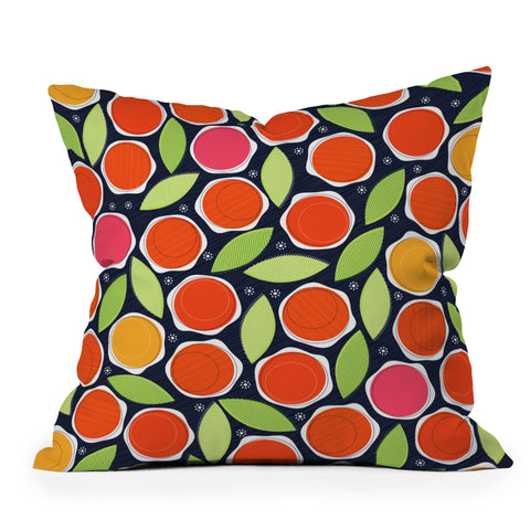 Sam Osborne Simple Blooms Throw Pillow