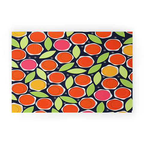 Sam Osborne Simple Blooms Welcome Mat