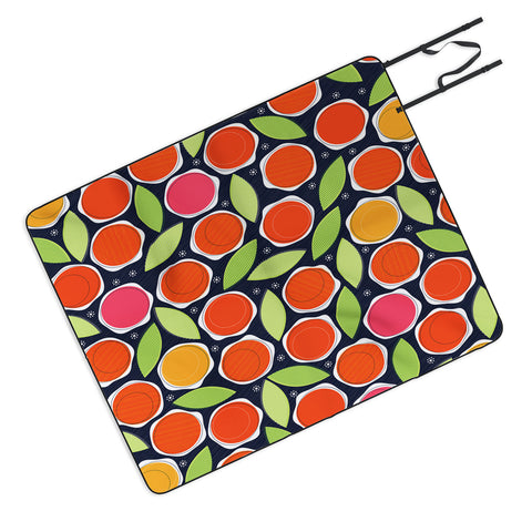 Sam Osborne Simple Blooms Picnic Blanket