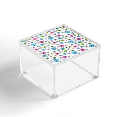 Sam Osborne Snowflake Doodles Acrylic Box