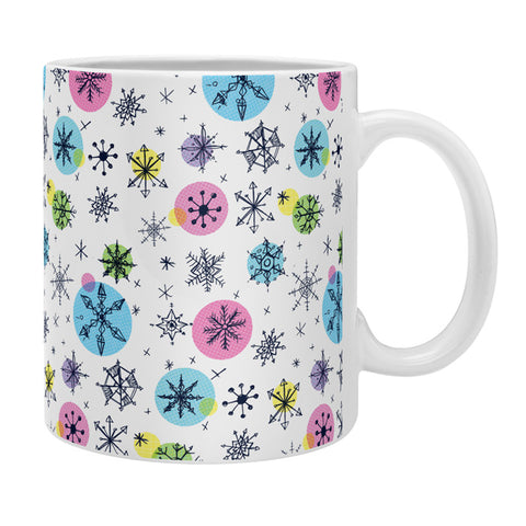 Sam Osborne Snowflake Doodles Coffee Mug
