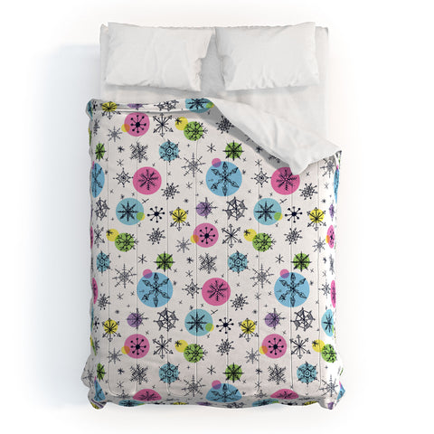 Sam Osborne Snowflake Doodles Comforter