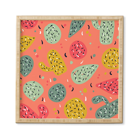 Sam Osborne Sunset Cactus Party Framed Wall Art