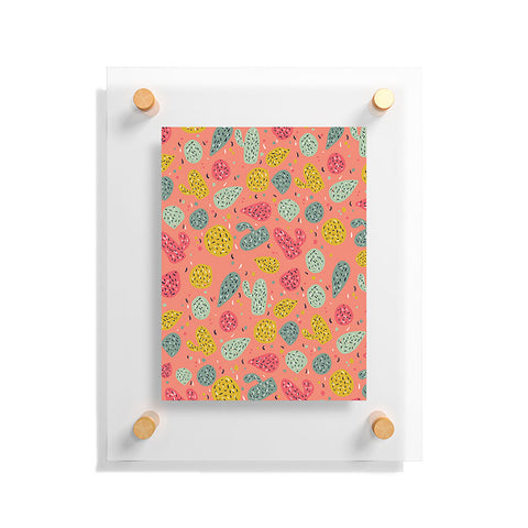 Sam Osborne Sunset Cactus Party Floating Acrylic Print