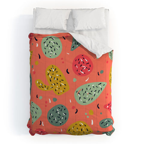 Sam Osborne Sunset Cactus Party Comforter