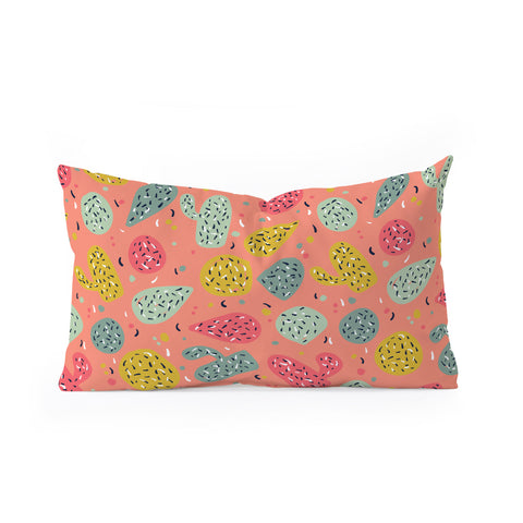 Sam Osborne Sunset Cactus Party Oblong Throw Pillow