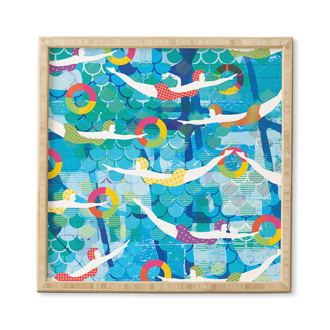 Sam Osborne Swimming Gala Framed Wall Art